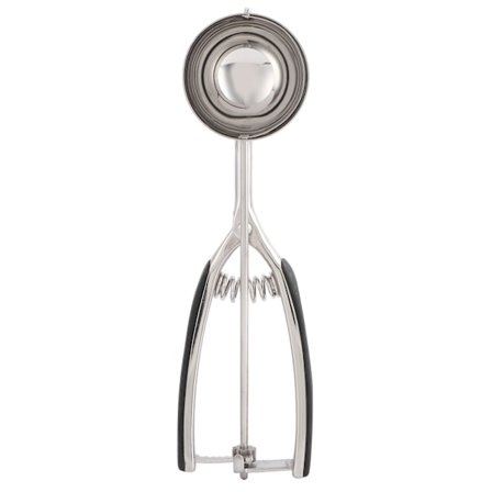 Is-skje Rustfritt Stål Is Fruktskje Melon Baller Gravekule for Kjøkken 59 mm