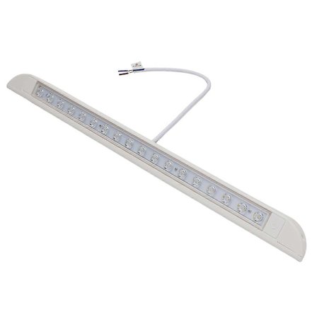 18 LED Markis Ljusramp 9W 12V Vattentät 506mm Veranda Striplampa (Fww)