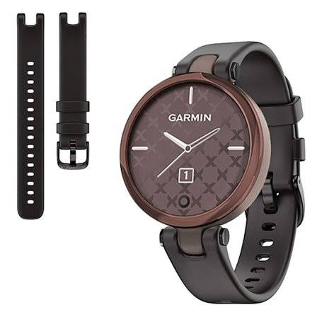 Garmin Lily simple silicone watch band - Black