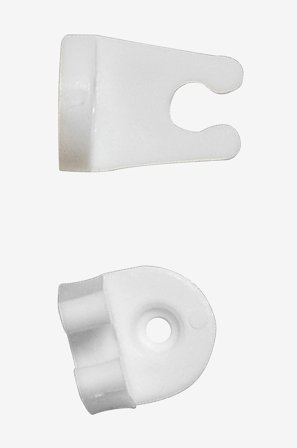 Hasta - Drejestangsholder til persienne, 5-pak - Hvid - Gardintilbehør - Fra Homeroom