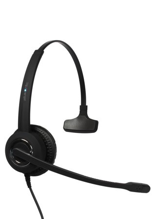 PLUSONIC USB Headset 10.1P, monaural, compatible to Teams and Skype