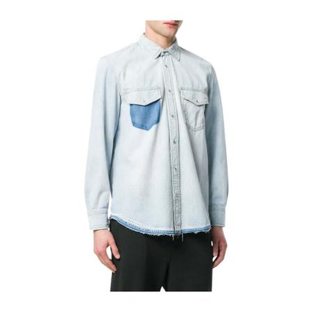 Diesel Shirt , Blauw , Heren , Maat: M