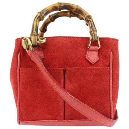 Gucci Vintage, Pre-owned Canvas gucci-bags Rood, Dames, Maat:ONE Size
