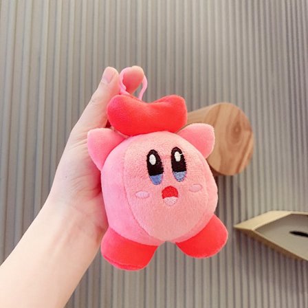 Kirby nøkkelring Anime plysj nøkkelring 5 5