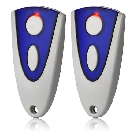 2-pakning Novoferm Novotron 502 Max43-2 & Novotron 512 Mix43-2 Garasjeportåpner Fjernkontroll - 433.92MHz
