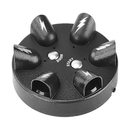 Chockerande Shot Roulette Spel Reloaded Lögndetektor Elektrisk Stöt Leksak Festleksak--svart[WSY]