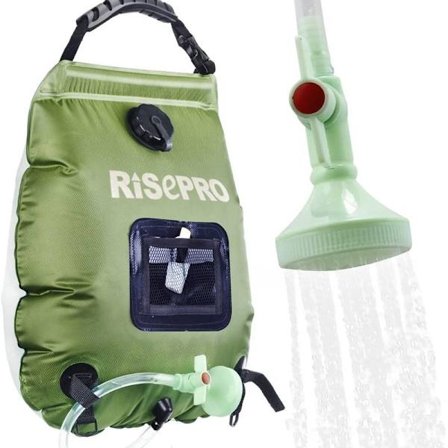 Dusch, handdusch, 360° roterande högtryckdusch