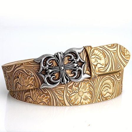 Boho Chic Sort Kunstlæder Bælte Vintage Ovalt Hulspænde Alsidige Jeans Kjoler