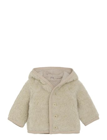 Jacket Pixie Wool Teddy W. Lin Cream Huttelihut