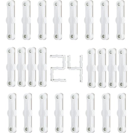 24 kpl Magneettilistaa Ikkunan Hyttysverkkoihin, Itseliimautuvat Magneetit