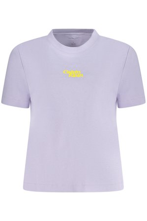 Calvin Klein T-shirt Maniche Corte Donna Viola