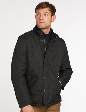 Barbour Barbour Powell Quilt - Black - XXL