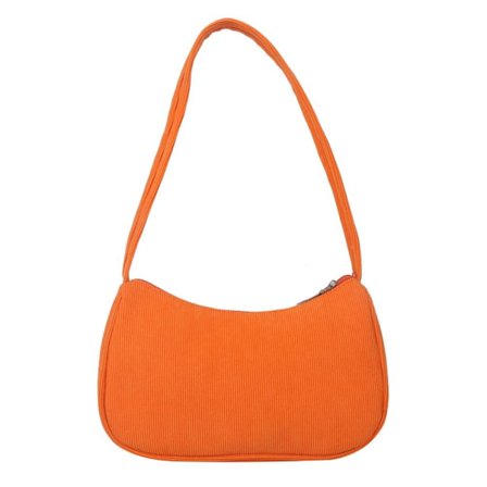 Vintage håndtasker underarm taske ORANGE