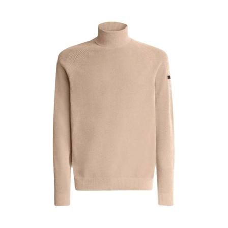 Rrd, Knit Velvet Turtleneck Beżowy, Mężczyzna, Rozmiar: XL