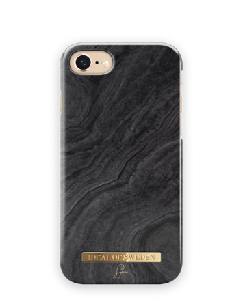 Fashion Case Sylvie Meis iPhone 7 Black Reef Marble