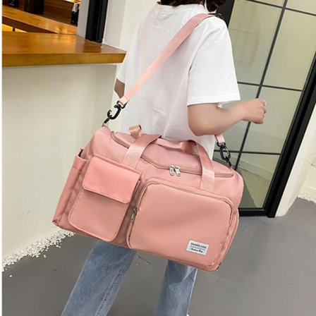 Stor sammenleggbar duffelbag