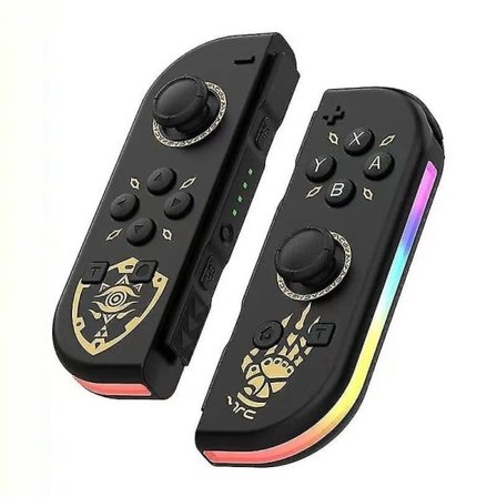 Trådløs controller kompatibel med Nintendo Switch, OLED, Lite Gamepad Joystick (V/H) Udskiftning med RGB Højre
