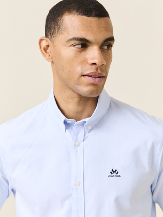 Jean Paul - Oxford skjorte - Herre - Blå - Skjorter - XXXL