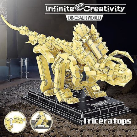 Jurassic Dinosauruksen fossiilit Rakennuspalikat T-rex Mosasaurus Triceratops Velociraptor Eläinlelut Joululahjat Lapsille Pojille Ei Alkuperäistä 