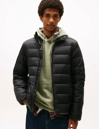 Tommy Jeans Tjm Lt Down Jacket Ext - Black - M