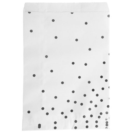 Kalaspåsar med Silverprickar 8-pack