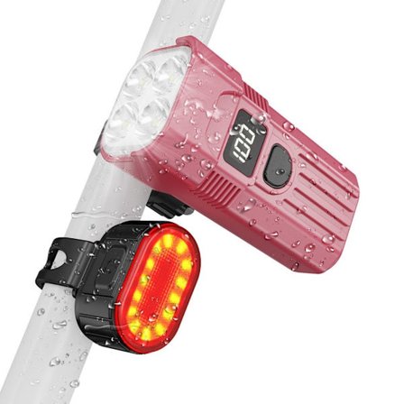 Beredskapsficklampor för nödsituationer Starkt ljus Ficklampor Campinglampa för stadscykling och mountainbike