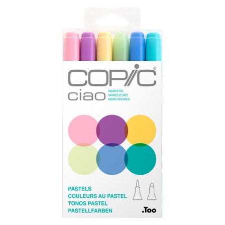 Copic Ciao 6-pack Pastels
