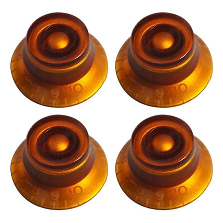 4st/pack Elgitarr Topphatsrattar Hastighetsvolym Tonkontrollrattar Elgitarrradioer Reservdelar set