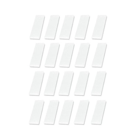 20 stk. udskiftningsfiltre til Pot Vortex Plus 6qt. Filtre kan fjerne lugt og olierester