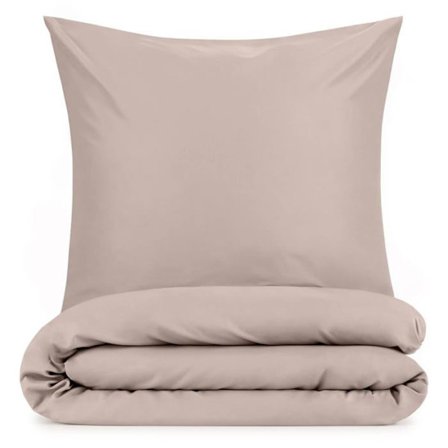 Duvetset - påslakan och örngott Blumtal - N.A. - Mikrofiberbäddset 250 x 200 - 50 x 80 (2X) - Taupe