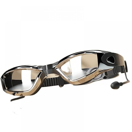 Se tydligt under vattnet, närsynta simglasögon är bekväma att bära, anti-imma och bländfria, hög kvalitet (400 grader)