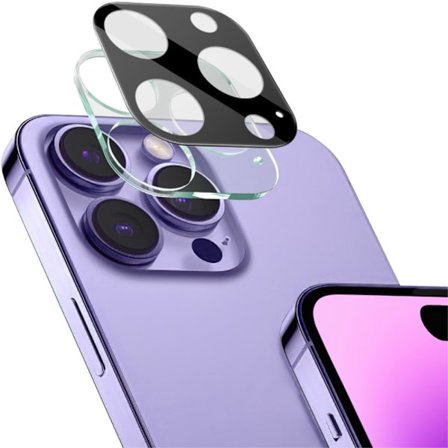 Imak Härdat Glas Linsskydd iPhone 16 Pro Svart