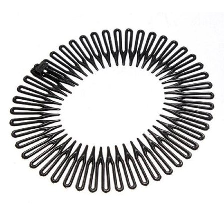 Zic zac diadem i plast (8 färg val)