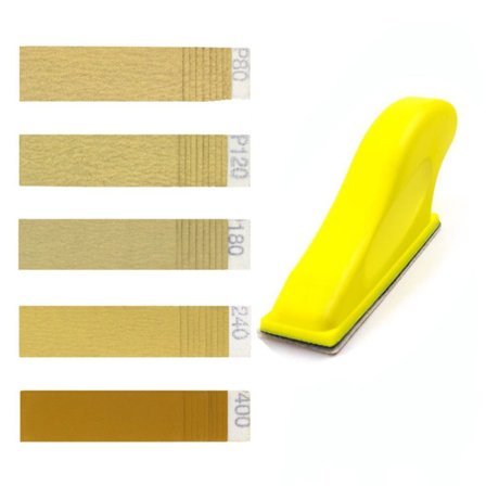 Detail Sander Kit Hiomapaperi Kiillotuslevy Käsinhionta