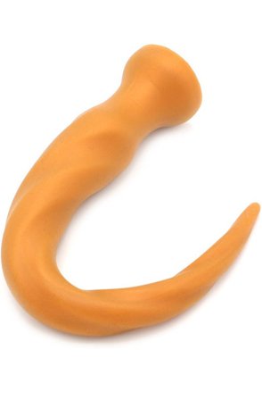 Kjøp Gold Play Twist Small 45cm Ø5,5cm - Ekstra lang analdildo | God pris