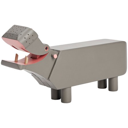 Kay bojesen Flodhest 9 cm, grå