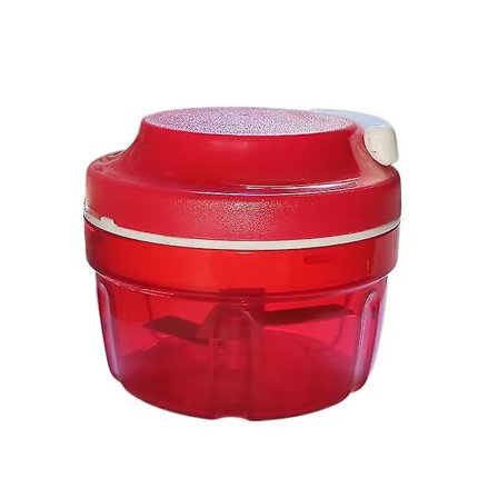 Tupperware 27357 Chef Turbo-Chef Punainen D158 Sipulihakkuri Speedy Boy Sipulileikkuri 27357