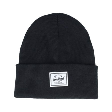 Herschel - Svart cuff Beanie - Kids Elmer Toddler Beanie Black Cuff @ Hatstore