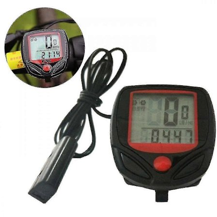 cykel digitalt kilometertæller vandtæt kodetabel cykel speedometer 548b cykelcomputer kilometertæller speedometer