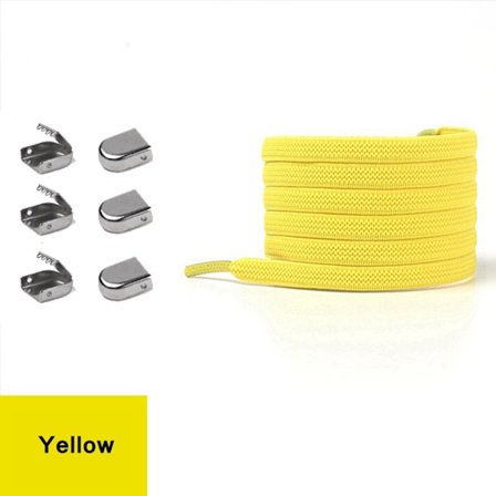 Slittåliga Sneaker Elastiska Skosnören