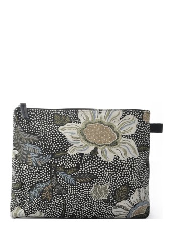 Ceannis Cosmetic Bag Flower Linen Size: Medium - Multi/patterned - 23X6X19CM