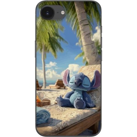 Kompatibelt Mobildeksel til Apple Apple iPhone 16e Disney Stitch klemmer skilpadde tropisk strand