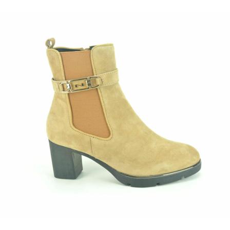 Nathan-Baume, Camel Daim Botje +Gar. DZ. 5cm Bruin, Dames, Maat:40 EU