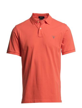 Original Pique Ss Rugger Polos Short-sleeved Orange GANT