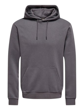 Onsceres Hoodie Sweat Noos Grey ONLY & SONS