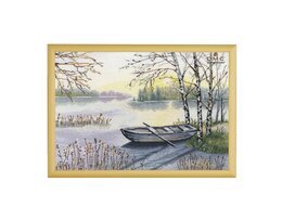 Stickpackung Bild In der Dämmerung