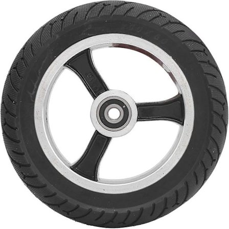 8 tum 200X50 elscooter massivt hjul slitstarkt halkfritt gummidäck med h@