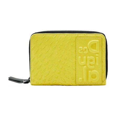 Desigual Wallets Cardholders Gul, Dame Punge og Kortholder, Størrelse: ONE Size