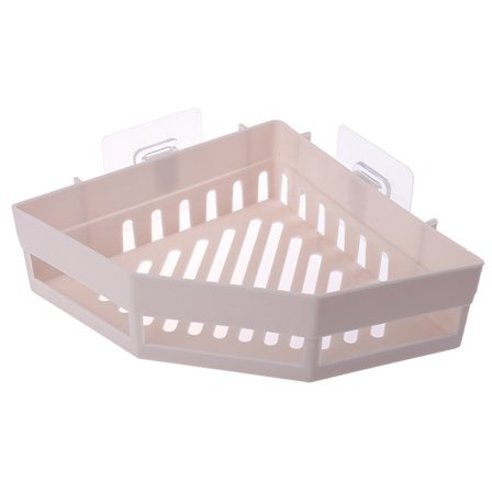 Trekantet bruser Caddy Hylde Badeværelse Hjørne Bath Rack Opbevaring