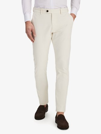 John Henric Men's Offwhite Slim Fit Chino Size 33